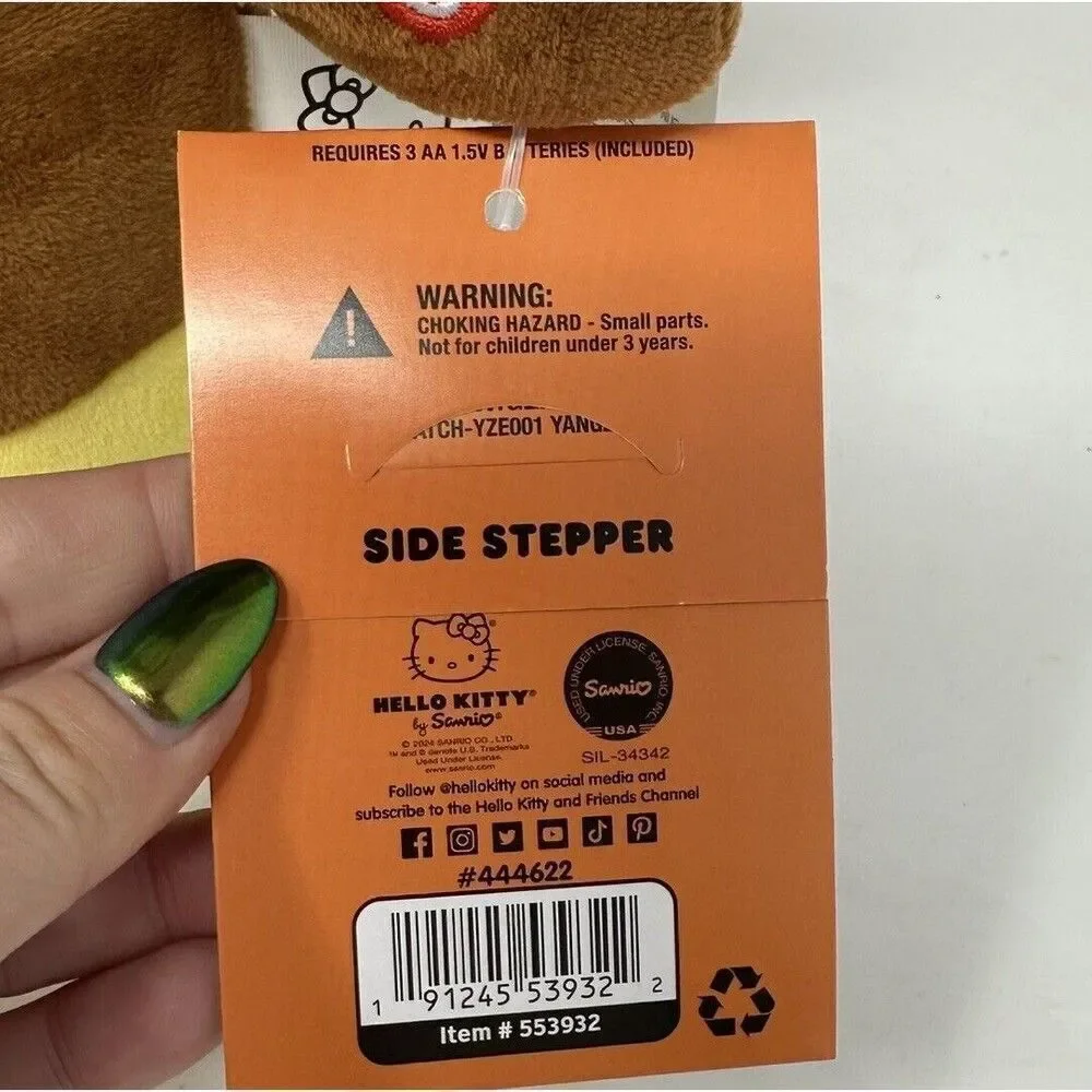 NEW 2024 Hello Kitty Harvest Greeter Side Stepper Thanksgiving Turkey Dances CVS